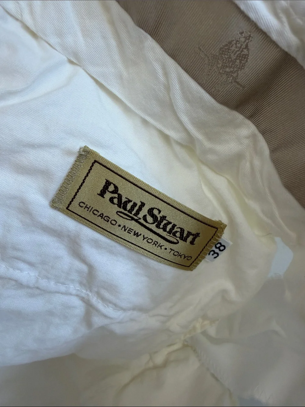 Paul Stuart White Men’s Chinos